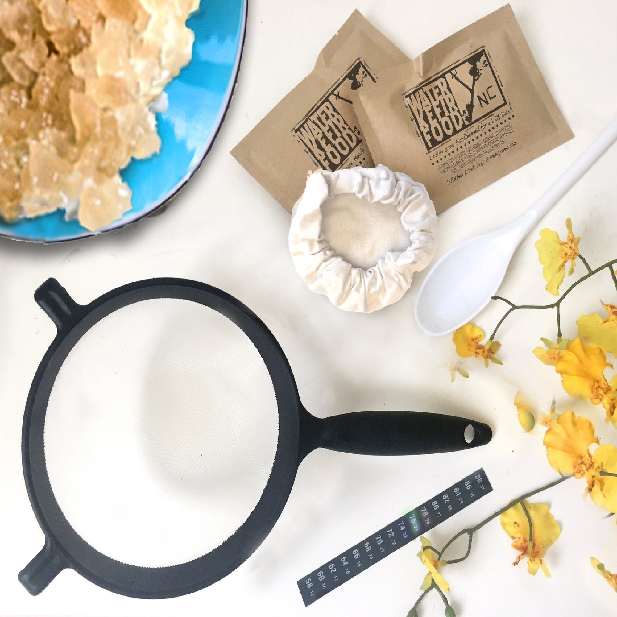 Deluxe Live Water Kefir Grains KIT - Yemoos Nourishing Cultures