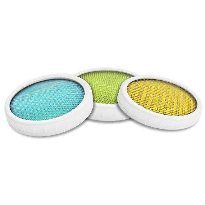 Stainless Steel Lid: 3 Pack Lid Set - Yemoos Nourishing Cultures