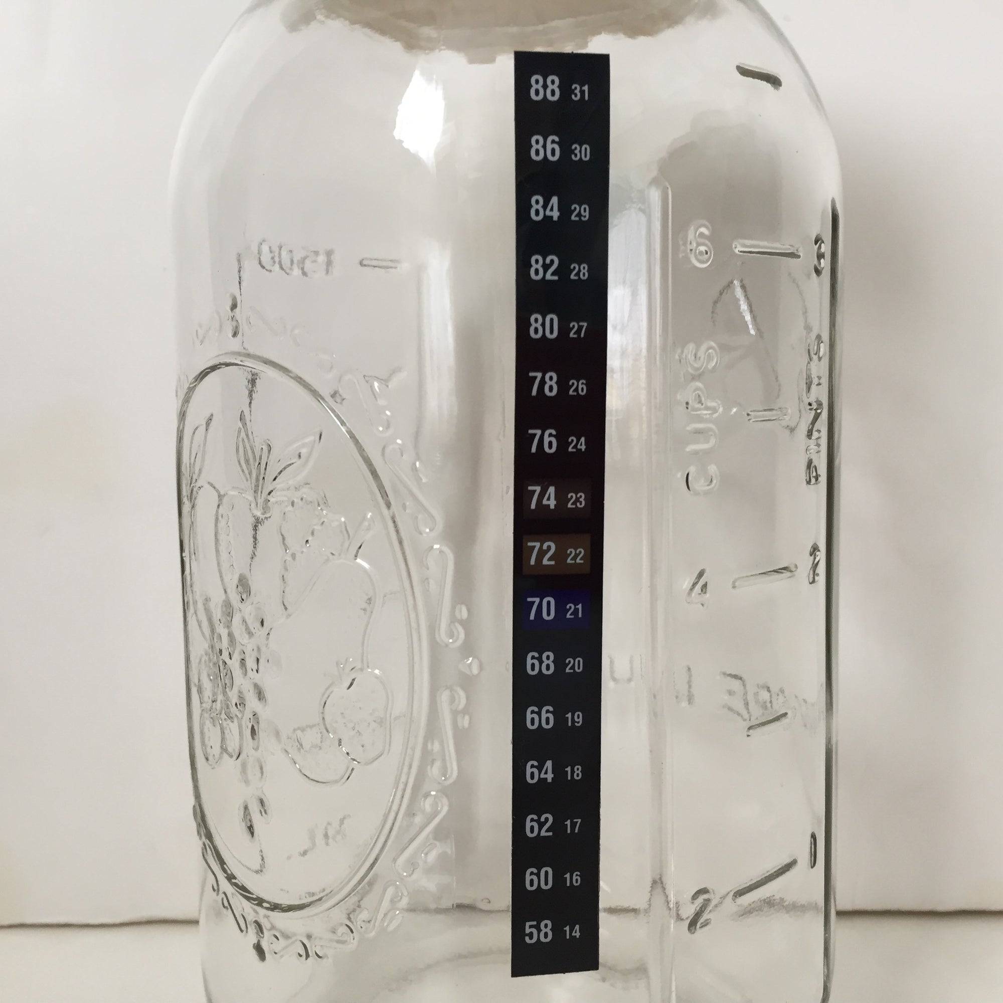 Adhesive Culturing Jar Thermometer - Yemoos Nourishing Cultures