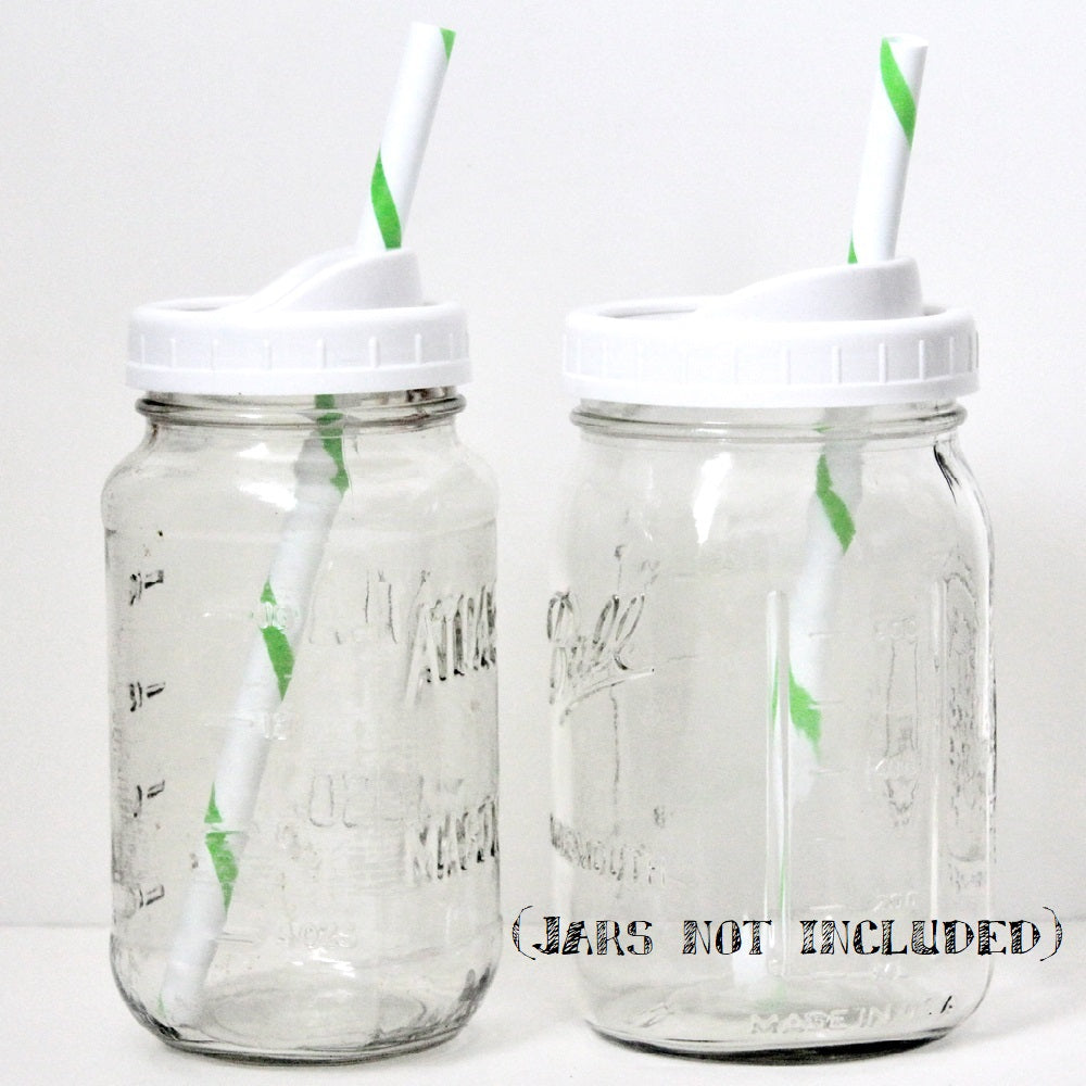 Complete Mason Jar Sip Lid Set - Yemoos Nourishing Cultures