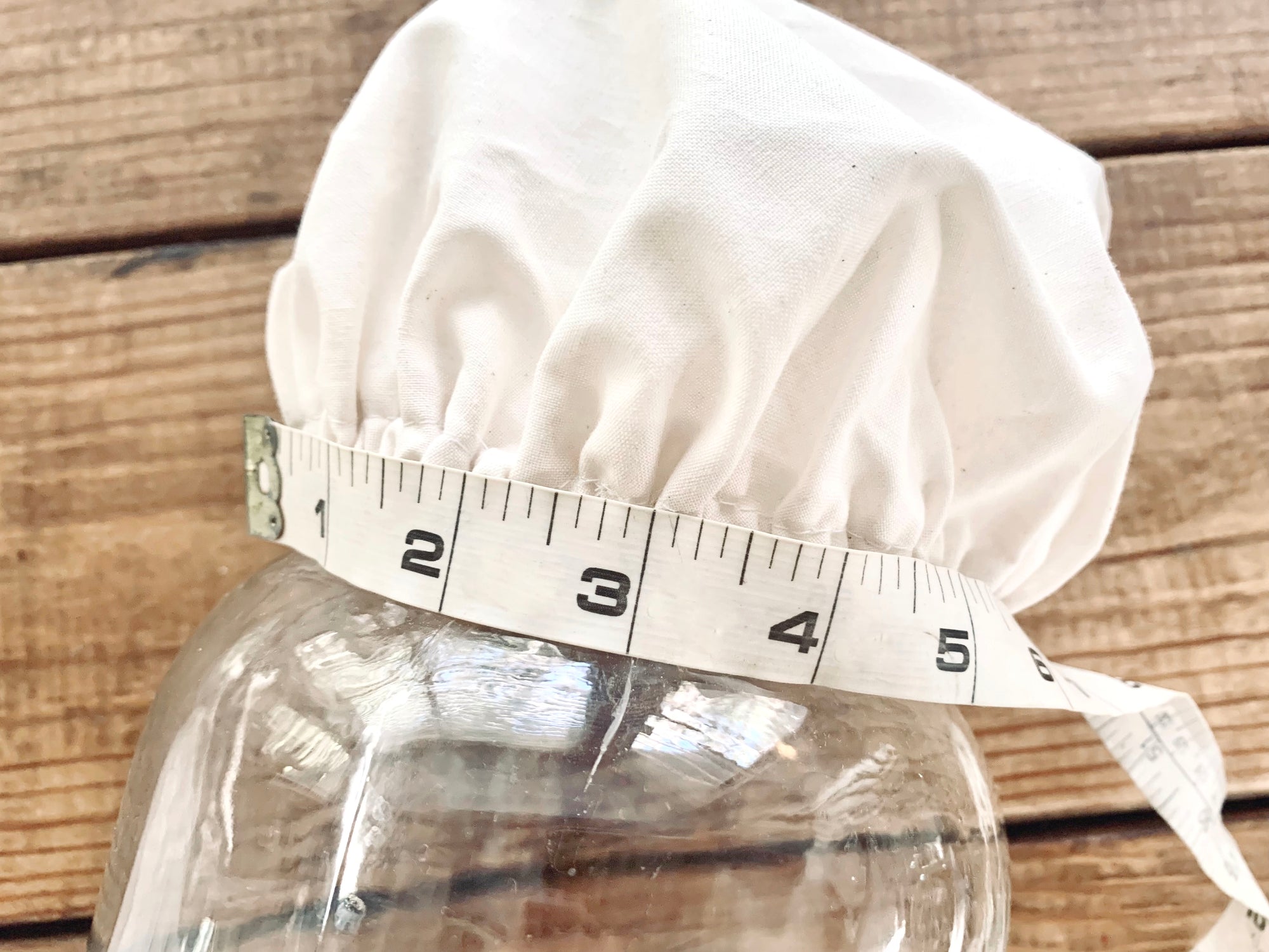 XL Elastic Organic Cloth Jar Cover
